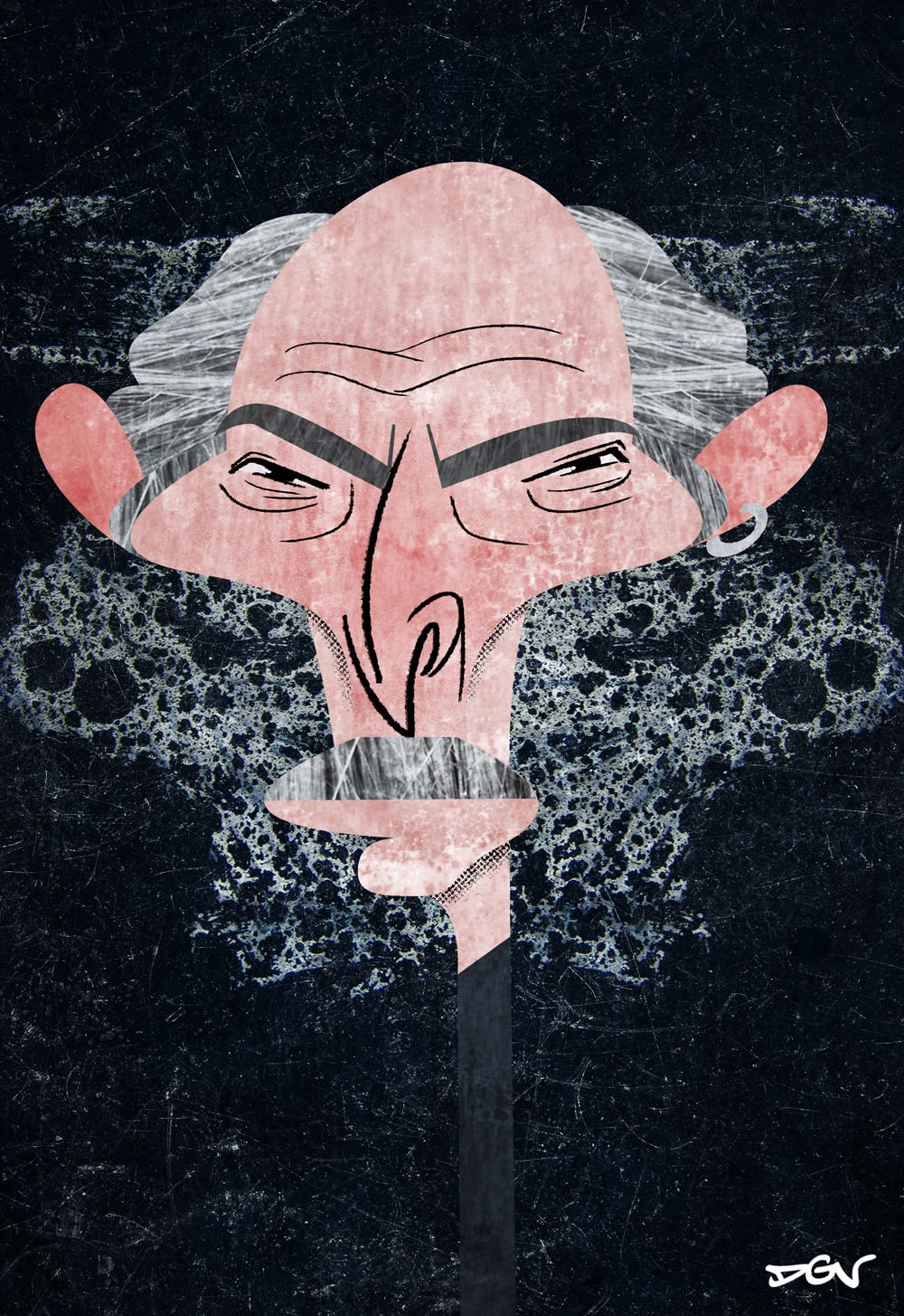 caricatura lee van cleef carpenter